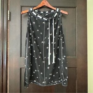 Proenza Schouler Sleeveless Printed Blouse - 10